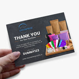 Thank You Cards for Ecommerce & Small Business Packaging